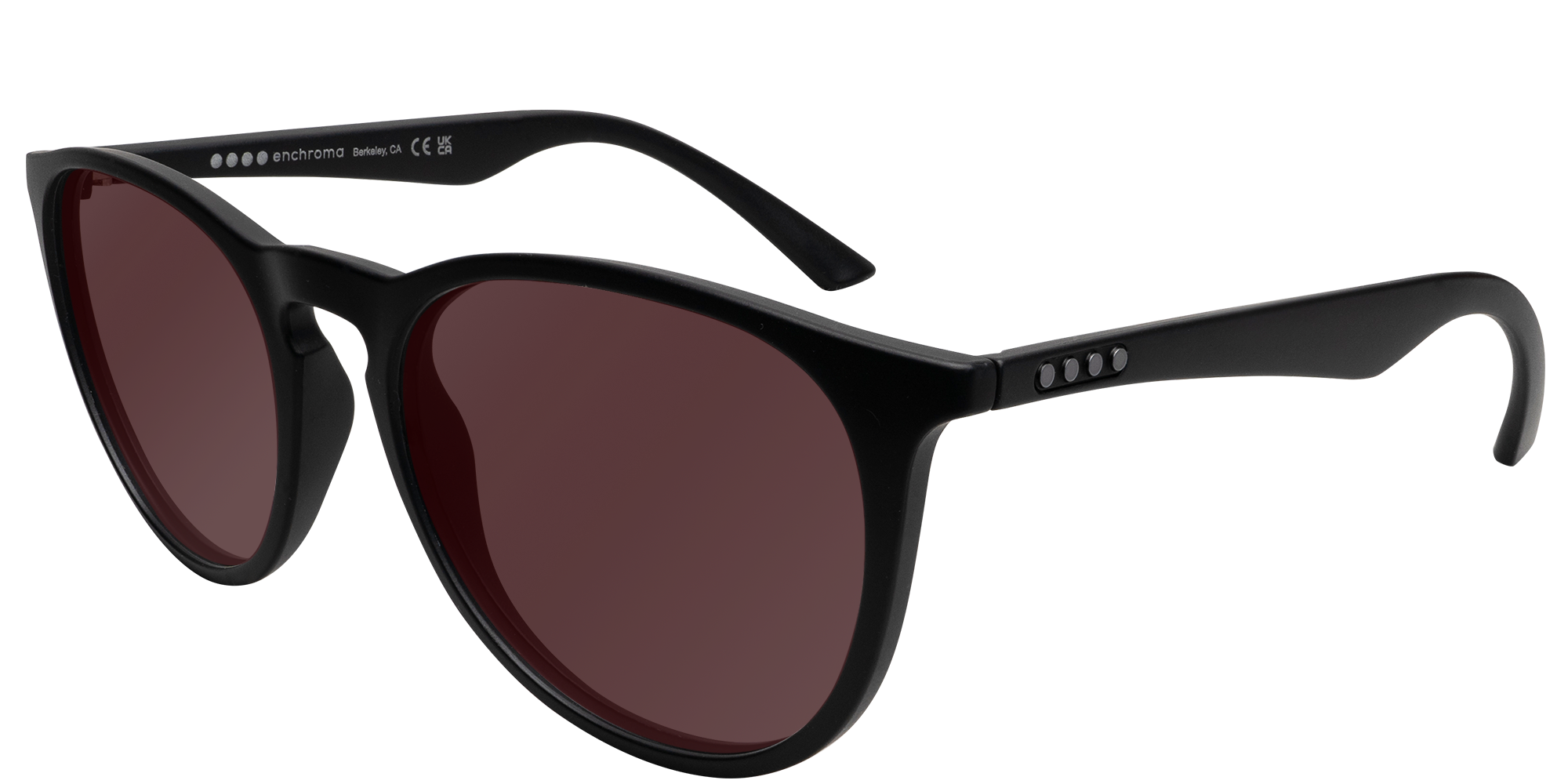 Oakvale Black Polarized Protan Plano