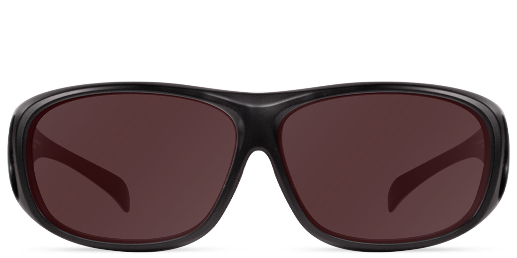 Altavista Fitover Matte Black Polarized Protan Plano