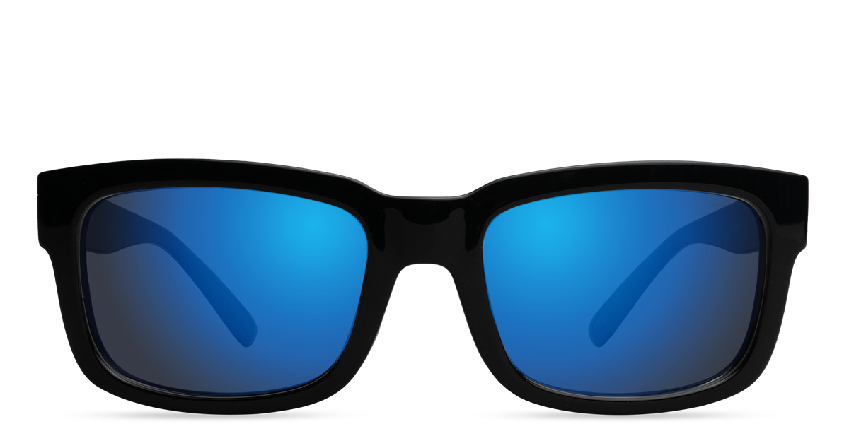 Shupnick Thick Rim Black Frame Deutan Colorblind Glasses