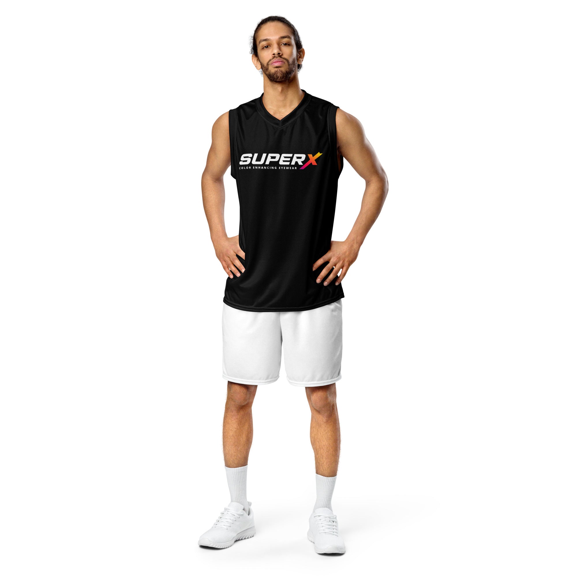 SuperX Recycled unisex basketball jersey