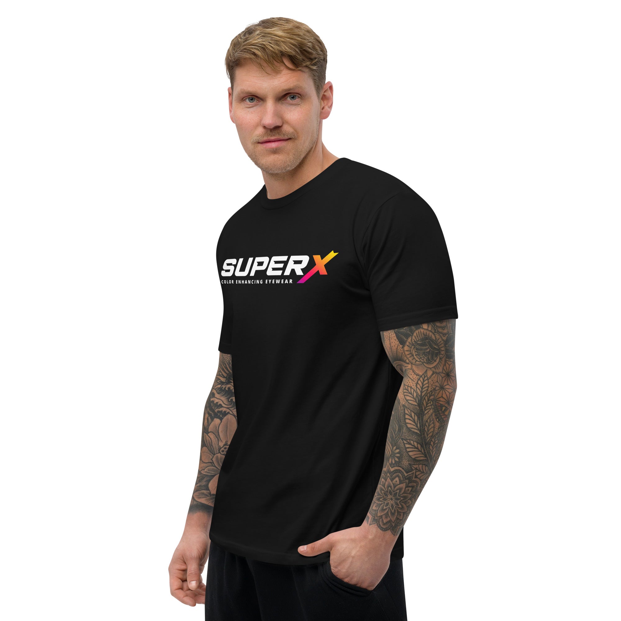 SuperX Men's Fitted T-Shirt