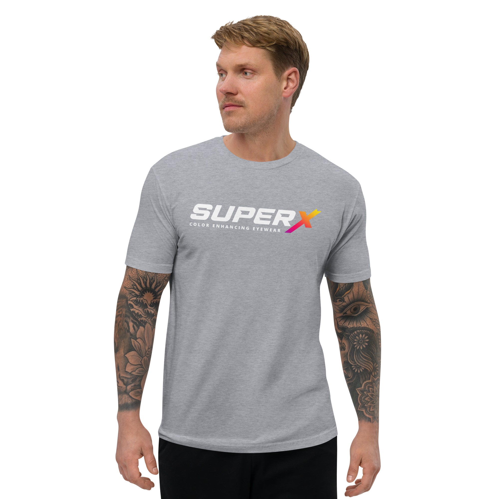 SuperX Men's Fitted T-Shirt
