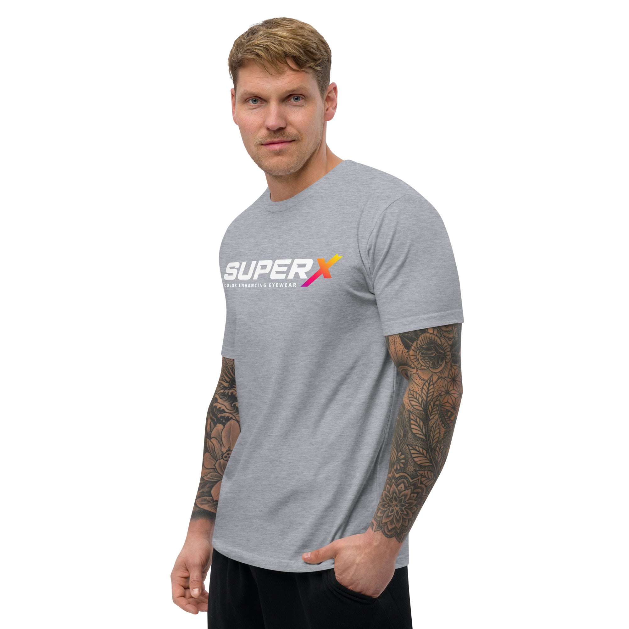SuperX Men's Fitted T-Shirt