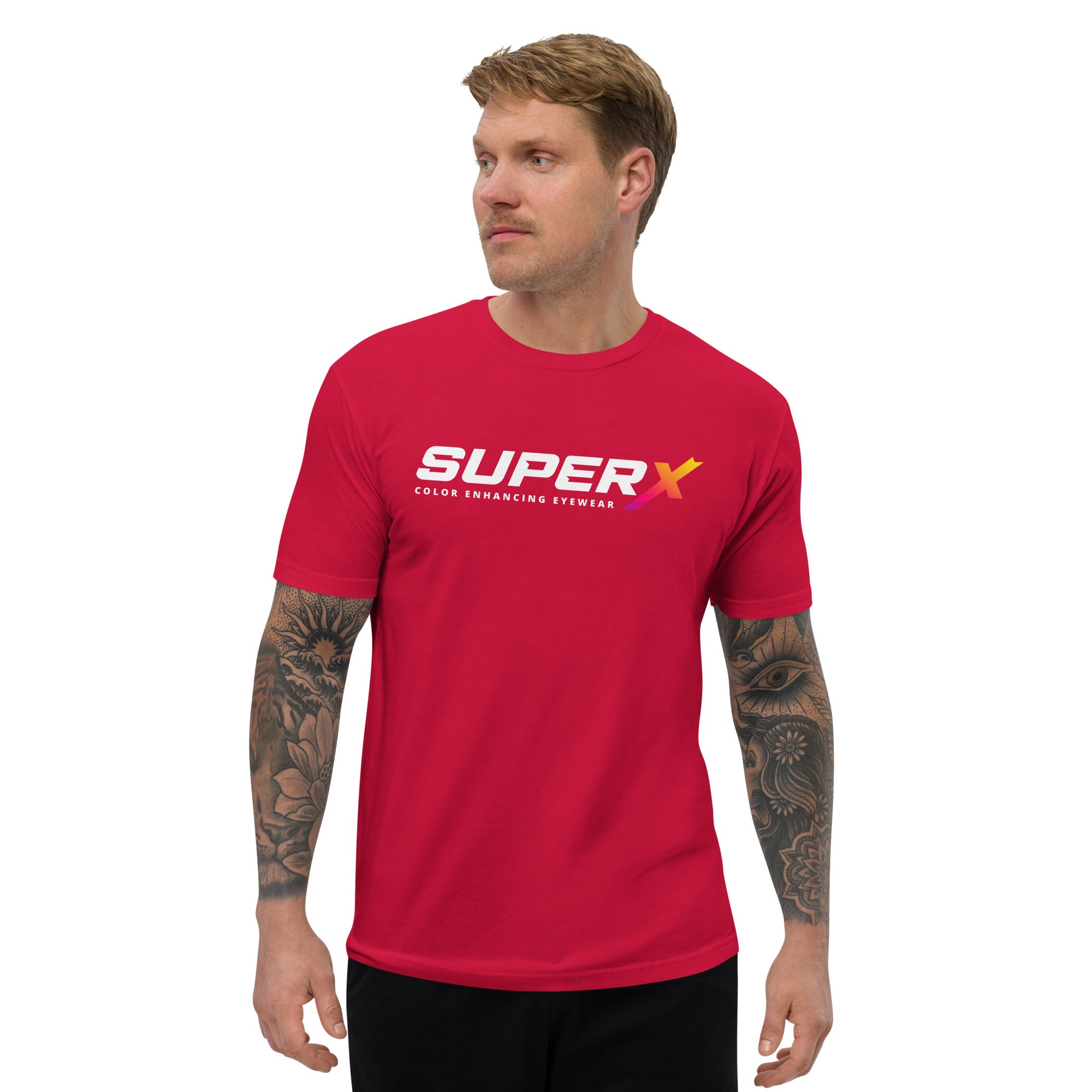 SuperX Men's Fitted T-Shirt