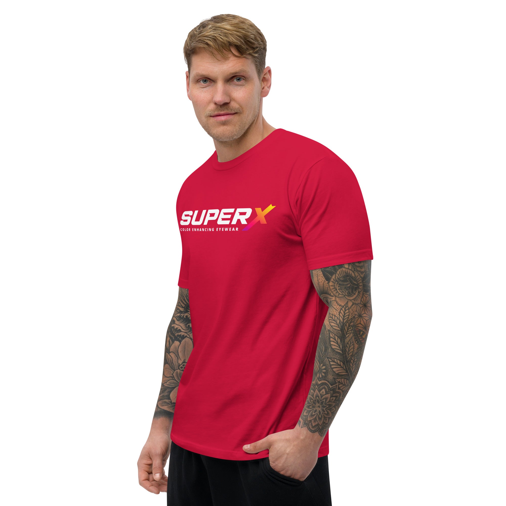 SuperX Men's Fitted T-Shirt