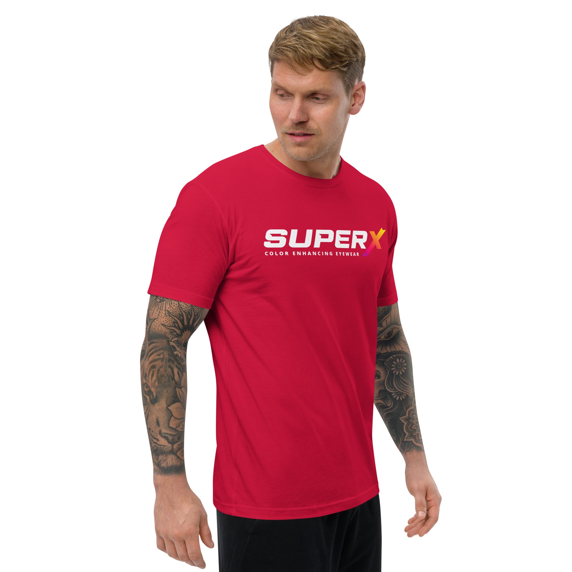 SuperX Men's Fitted T-Shirt
