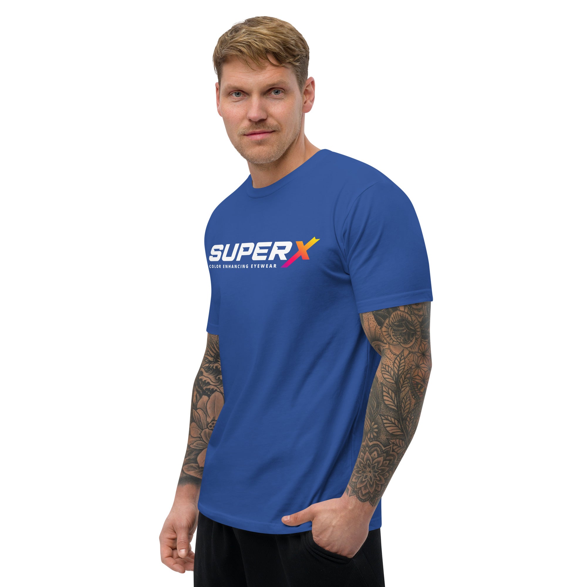 SuperX Men's Fitted T-Shirt