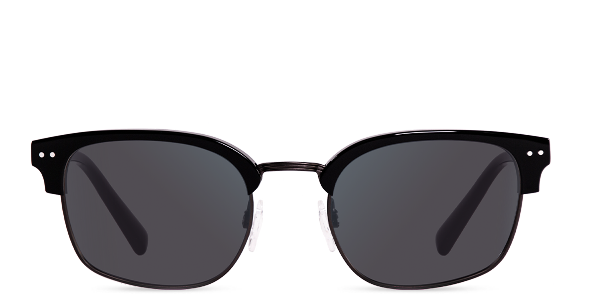 Derby Cx3 Black Browline Prescription Sunglasses EnChroma