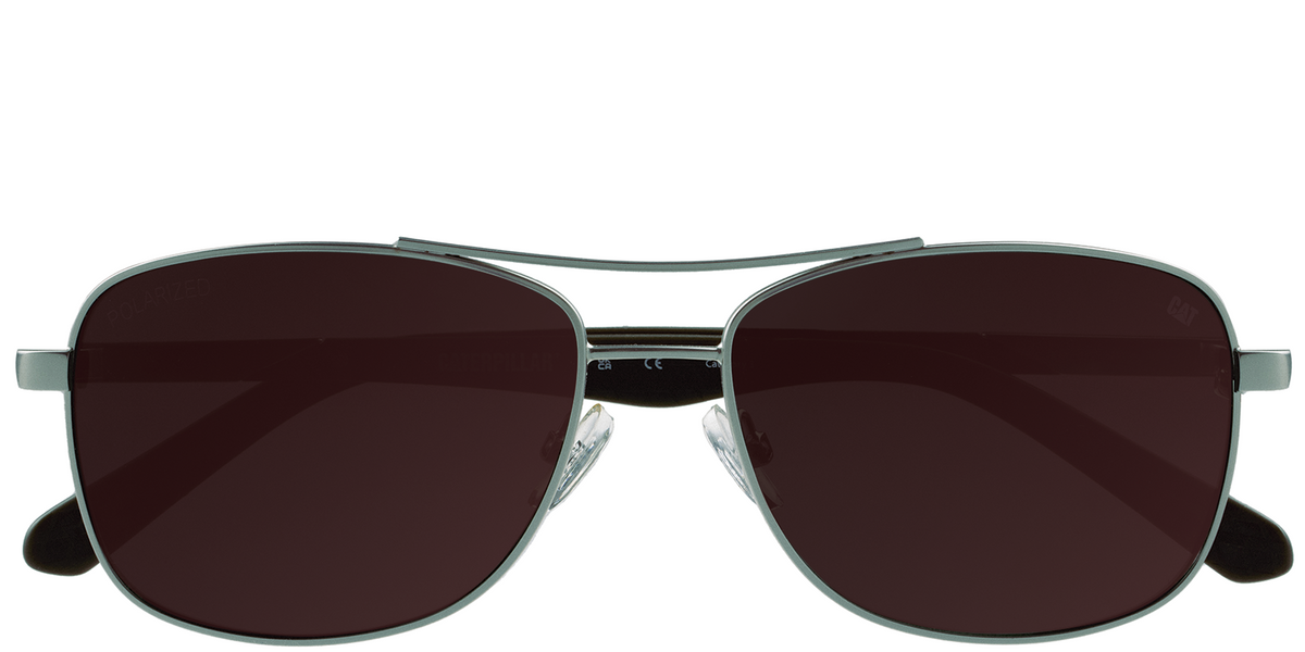 CTS-8023 | Matte Silver Polarized Protan Color Blind Sunglasses