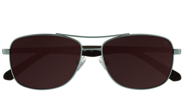 CTS-8023 | Matte Silver Polarized Protan Color Blind Sunglasses