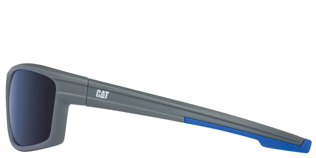 CTS Motor | Matte Gray Frame Polarized Deutan Sunglasses