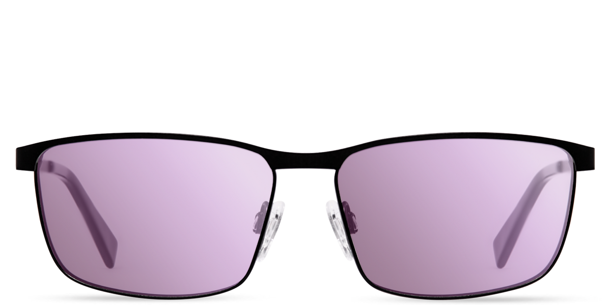 CAMPUS ブラック度ありメガネ Campus Matte Black Indoor Universal Rx