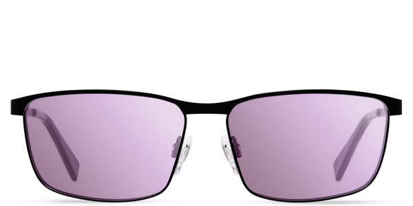 CAMPUS ブラック度ありメガネ EnChroma Campus Glasses | Matte Black Glasses Frame