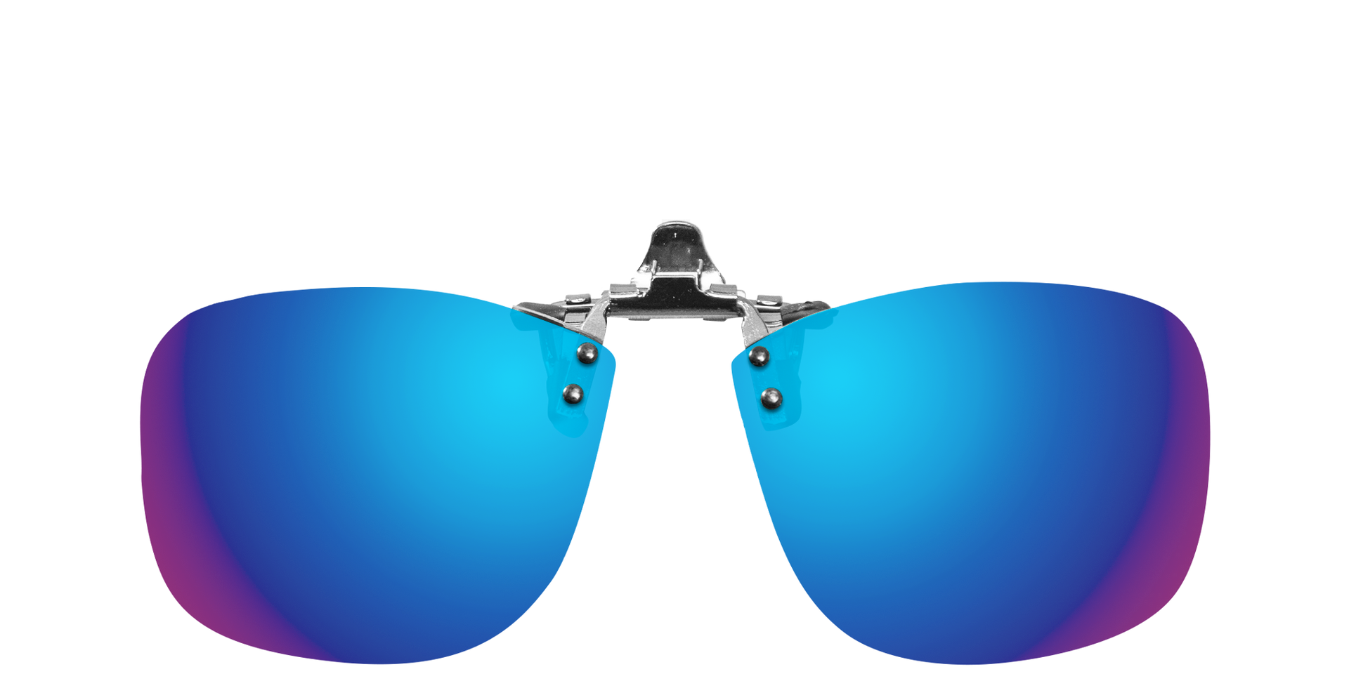 Small Square Flip On Clip Up Sunglasses - Outdoor Protan