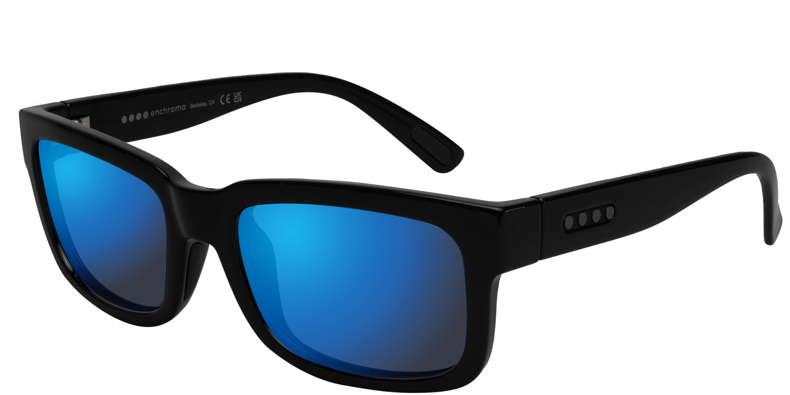 Shupnick Black Unisex-Style Deutan Color Blind Sunglasses