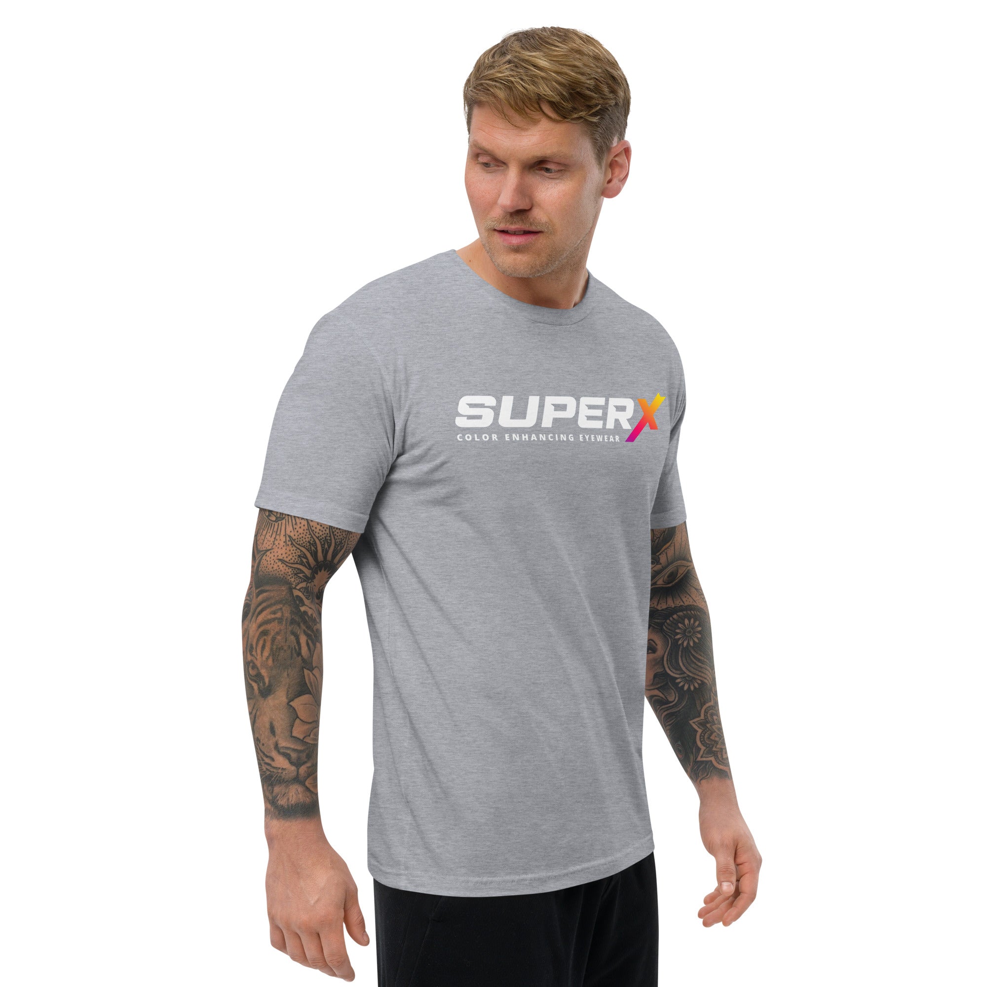 SuperX Men's Fitted T-Shirt